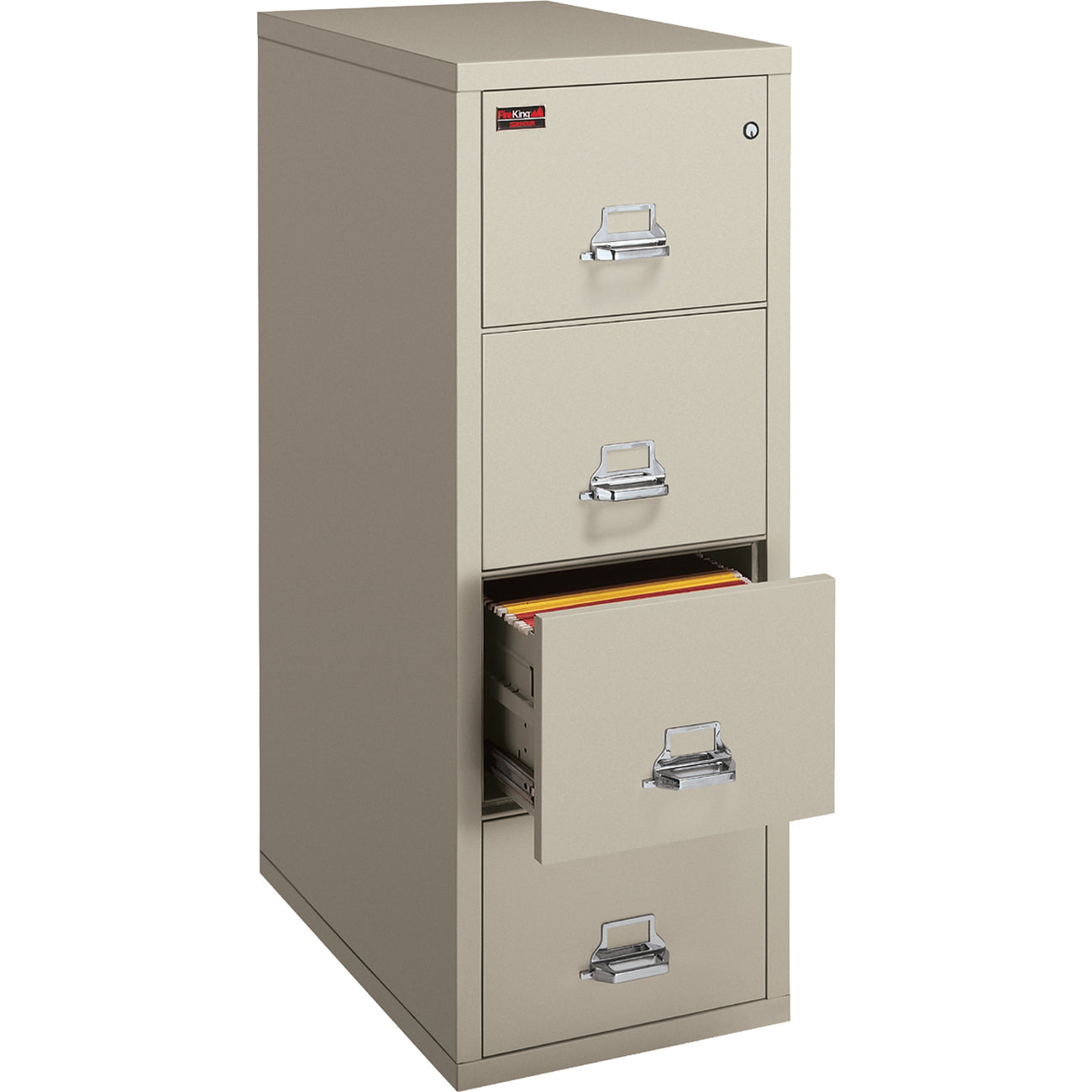 FireKing Fireproof Classic High Security Vertical File Cabinet- 4 Drawer | 4-2131-C |